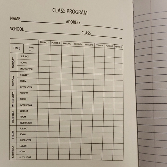 Jot 4-pack Black & White Composition Notebooks- Wide Ruled - Picture 3 of 6